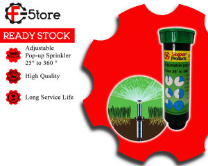 Super Product Garden Adjustment Pop Up Spray Sprinkler 25-360 Degrees Garden Watering Irrigation Sprinkler