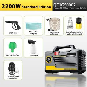 Portable High Pressure Washer 3800W Household Power Sprayer Pressur Washer Car Wash Machine With Gun