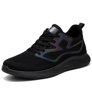 Nomad Butterfly Sepatu Sneakers Fashion Menyala S07 Kasual Hitam Karet Shoes Sport