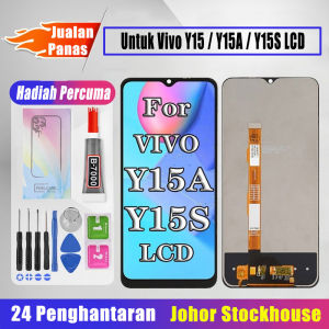Techparts LCD For Vivo Y15 / Y15A / Y15S + Screen parts + Free screwdriver set + Glue
