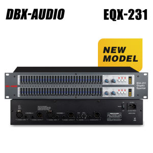 DBX-AUDIO EQX231 / MQX3031+ อีควอไลเซอร์มืออาชีพ ส่วนช่อง 2x31 สามารถกําจัดเสียงรบกวนความถี่ต่ําได้อย่างมีประสิทธิภาพ เอฟเฟกต์คุณภาพเสียงที่โดดเด่น ใช้งานง่าย เหมาะสําหรับโอกาสต่างๆ