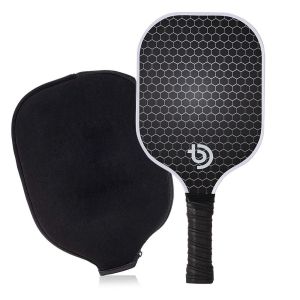 SG Stock Pickleball Paddles Carbon Fiber And Graphite Face Non-Slip Grip Lightweight Pickleball Set Outdoor Sports