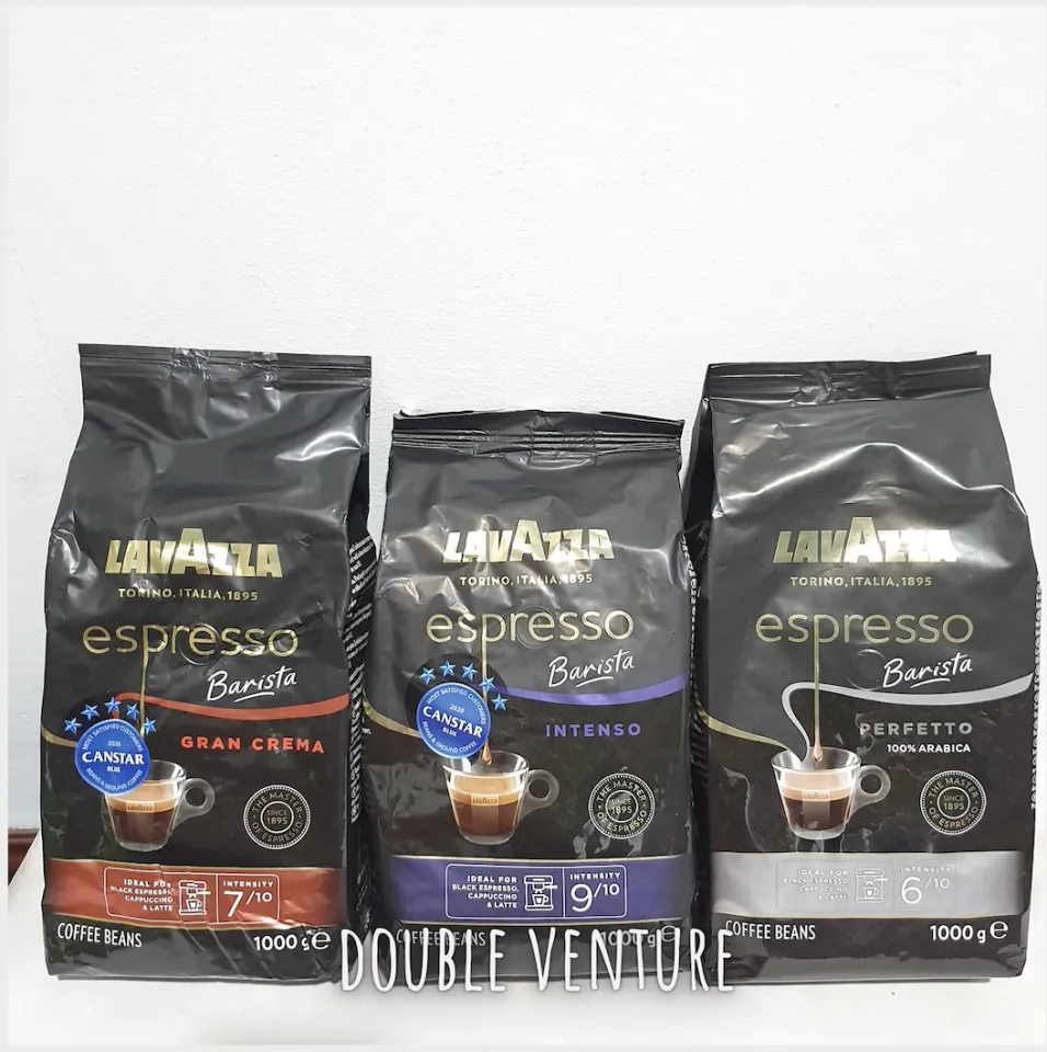 Lavazza Espresso Barista Coffee Beans 1kg (Intenso Gran Crema