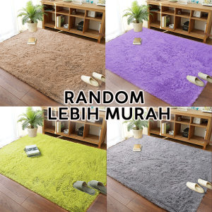 KARPET BULU RASFUR 150 x 100 cm - Alas Duduk Bulu Halus Tebal Cantik Empuk Nyaman