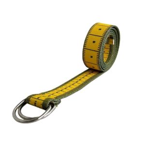 LIVELYN 1PC Measurement Tool Belt Adjustable D-Ring Buckle Fabric Material Fabric Waist Strap Unique Practical Measurement Waist Cincher Belt For Daily Outfits