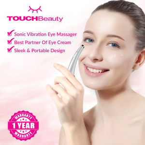 TOUCHBeauty Eye Massagers TB-1583 Anti-wrinkle Sonic Eye Device White/SONIC VIBRATION EYE MASSAGER/COMBINED 40℃ WARM TREATMENT WITH SONIC VIBRATION/The vibration helps to increase blood circulation