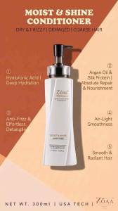 Zóaa Vibrance Professional Shampoo & Conditioner 300ml | Anti Hair Loss Anti Dandruff Repair Color Care & Moisturising
