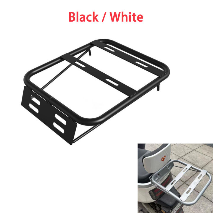 Bicycle Rear Rack Bracket Electric Bike Motorcycle Tail Box Bracket Motorbike Universal Rear Rack ...