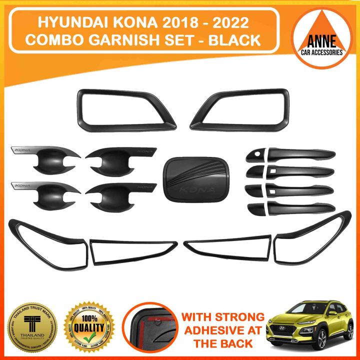 Hyundai Kona Garnish Cover Set 2019 2020 2021 2022 2023 2024 2025 Model ...