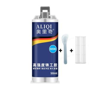 [Lem cor yang kuat]Lem Besi AB Tahan Panas Multifungsi Industrial Repair Glue/Lem Besi Super Kuat Perekat Tahan Panas Industrial Metal Repair Glue Tekanan Tinggi Waterproff Anti Bocor