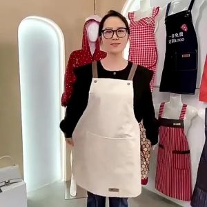 Waterproof Apron 1PC Practical Working Bib For Coffee Shop Barber Home Kitchen