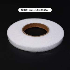 60M Non-woven Adhesive Fabric Cloth Tape Clothes Iron on Hem Tape Hem Tape for Pants DIY Sewing Accessories