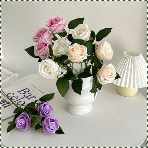 Simulated Rose Natural Flavor Economical and Environmentally Friendly Simulated Flower Durable