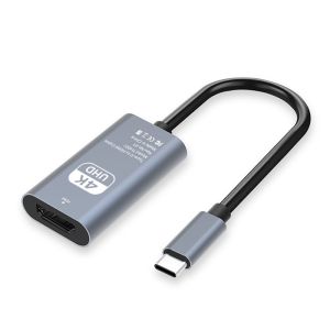 Cáp chuyển đổi cổng Type C ra cổng HDMI cái dùng cho các thiết bị điện thoại và máy tính laptop có hỗ trợ