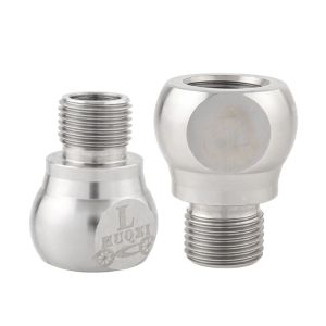 SERAPHYXO 1 Pair Stainless Steel Pedal Extender Thicken 20MM Bike Pedals Adapters Bolt Cycling Spare Parts Lightweight Bike Pedal Axle Extenders Bike Pedal