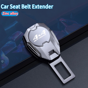 Zinc Alloy Car Seat Belt Clip Extender Auto Seatbelt Lock Buckle Plug For 4X4 OFF ROAD Ford Chevrolet ISUZU Toyota Nissan Mitsubishi Kia Pickup Truck Accessories