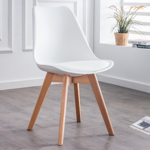 SimHome Dining Chair Modern Home Office Study Chair Elegent Bedroom Living Room Chair White Aesthetic Coffee Chair