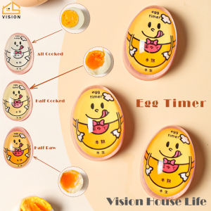 Vision Máy Làm Trứng Lò Xo Hẹn Giờ Làm Trứng Nhà Bếp Máy Nhắc Nhở Trứng Luộc Nửa Cứng Vừa Mềm Phụ Kiện Nấu Ăn