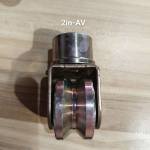 Premium 360° Rotational Double-Bearing Gate Roller Wheels with U-Groove for Industrial Door & Gate Track Systems - New