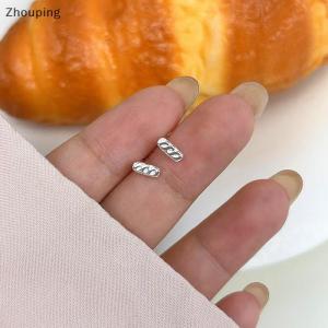 【ZP】 Flash Sale Cute New Mini Croissant Stud Earrings For Women Cute Bread Earrings Classic Fine Jewelry Gift