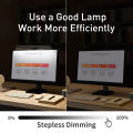Đèn LED Treo Màn Hình Thanh Đèn Đọc Sách Màn Hình Máy Tính Xách Tay Máy Vi Tính Văn Phòng Đèn Để Bàn Chăm Sóc Mắt Đèn Học Thanh Đèn Chạy Bằng USB 50Cm 33Cm Có Kẹp Hẹn Giờ 60 Phút. 