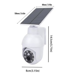GIORGIONE Cảm biến chuyển động Camera an ninh giả năng lượng trời Sử dụng năng lượng trời. Cảm biến hồng ngoại PIR Đèn cảm biến giám sát năng lượng trời Đèn cảnh báo Chống trộm Camera an ninh giả An ninh ngoài trời