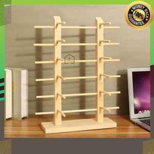 Rak Display Kacamata Kayu Berdiri Tempat Perhiasan  Rak Display Kaca Mata Kayu tempat pajangan Kacamata