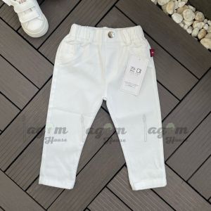 Quần dài Kaki trắng cao cấp siêu đẹp cho bé trai từ 8kg đến 30kg - Lagim House