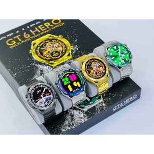 GT6 HERO Smartwatch:Stunning 1.53-inch HD Display Long-Lasting Battery and Sleek Design! #Smartwatch #FashionTech #HighPerformance