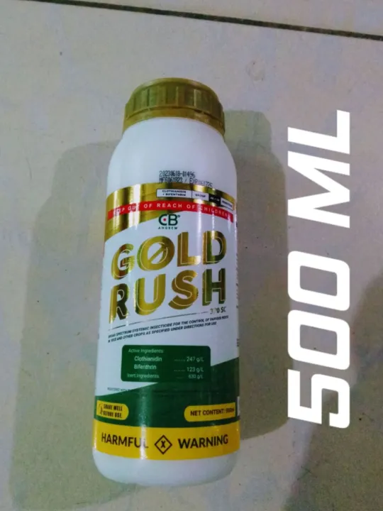 GOLD RUSH INSECTICIDE (500 ML) BY C. B ANDREW