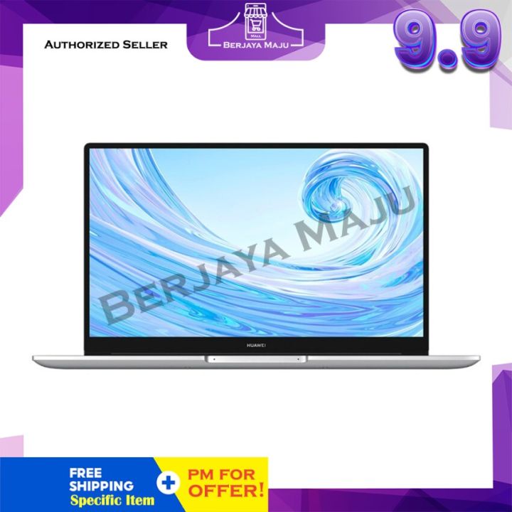 Huawei Matebook D15 R5 8GB + 512GB SSD (Mystic Silver) | Lazada