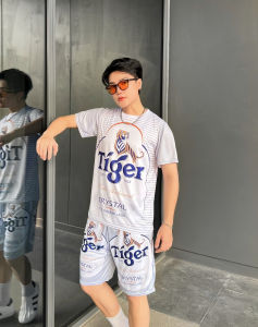 Đồ Bộ BI.A TIGER XANH Cổ Tròn Chất Vải Thun Lạnh Thoáng Mát Mặc Nhóm Gia Đình  Sét Quần Áo Thể Thao Mùa Hè - xuongniTNT