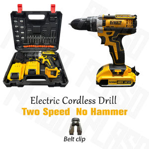 DeWALT 6.0Ah 48V Cordless Hammer Drill with 2x Battery Screwdriver Case