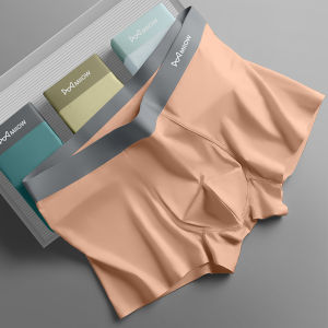 CMENIN  3Pcs Quần Lót Nam Boxer Quần Lót Nam Mềm Mại Thân Tái Sinh Cellulose Gợi Cảm Nam Quần Lót Võ Sĩ Quần Short Underware M3800