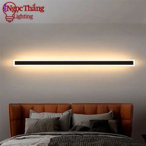 Đèn gắn tường ngoài trời 60cm 90cm 120cm Led 3 màu treo tường ốp tường trang trí trong nhà cầu thang VNT225 Ngọc Thắng