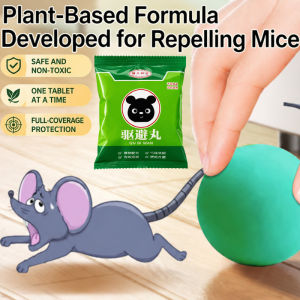 Powerful Rodent Repellent Pellets Indoor Outdoor Rat Mouse Deterrent Strong Effective Pest Control Solution Home Garden Warehouse