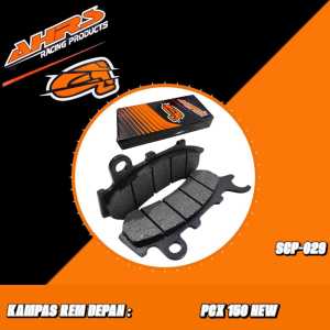 DISPAD BRAKEPAD KAMPAS REM CAKRAM DEPAN PCX 150 NEW AHRS RACING