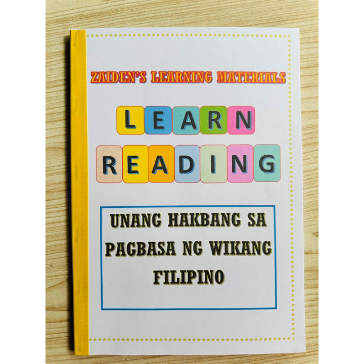 Reading book in Filipino, Aklat sa Pagbasa Ng Tagalog, Educational ...