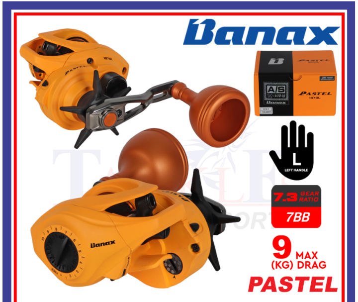 Mesin pancing Banax Reel – Super Caster 王 3000 (7BB) Spinning Fishing Reel  Max Drag 8kg joran pancing surfcasting