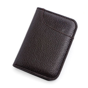 Wallet License Leather Case Multi-Function Card Holder Male Motorcycle Business Card