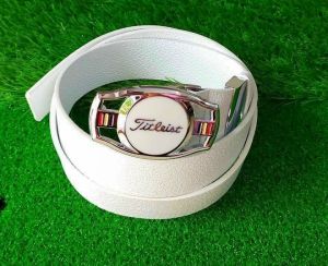 Dây thắt lưng golf nam Titleist chất liệu da PU cao cấp nhập khẩu hàn Quốc kích cỡ 120cm x 35cm