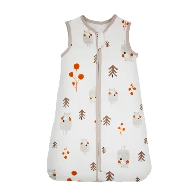 Túi ngủ cho bé mỏng mùa hè bé sleepsack quần áo ngủ trẻ em chống đá chăn 3-18 tháng bầu trời đầy sao in hoạt hình 100% cotton