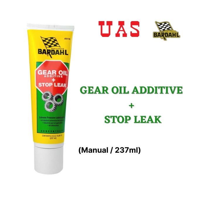BARDAHL Gear Oil Additive Plus Stop Leak 237ml for Manual Transmission Lazada