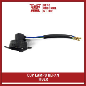 Cop Lampu Depan TIGER (PSP) - Pitingan Fiting Socket Soket Dop Utama Honda Tiger Lama Old Karbu