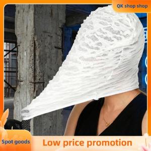 ✨QK shop✨ Punk Ripped Distressed Face Mask Sun UV Protection Headwear for Outdoor Exercise Walking and Running