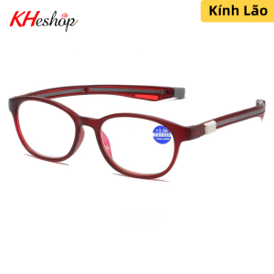 Kính lão thời trang cho người trung niên phong cách cổ điển Chất liệu gọng TR90 tròng chống ánh sáng xanh MÃ Y5101 - kheshop