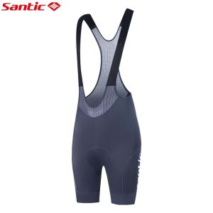 Santic Đàn ông đạp xe Bib quần ngắn Gối bọt biển cho 6 giờ cưỡi xe đạp thể thao chống sốc