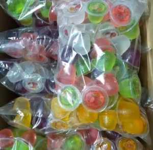 Inaco Mini Jelly Mix Rasa Buah Ajaib Box 10kg - Cokelat/Kacang/Turmeric/Nyonya