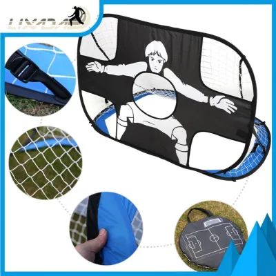 LIXADA Portable Soccer Goals Practical Durable Pop Up Soccer Goal Professional with Carry Bag for Football Training for Backyard