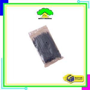 MI-C1119 Kabel Tie Pengikat Serbaguna Ukuran 10CM / 15CM / 20CM Cable Tie Hitam / Kabel Ties Ikat
